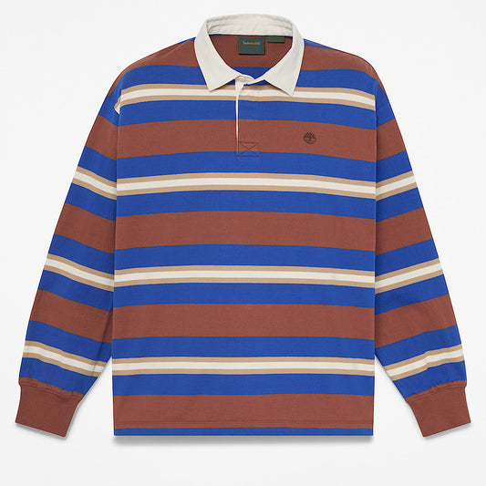 Men's Long-Sleeve Rugby Polo